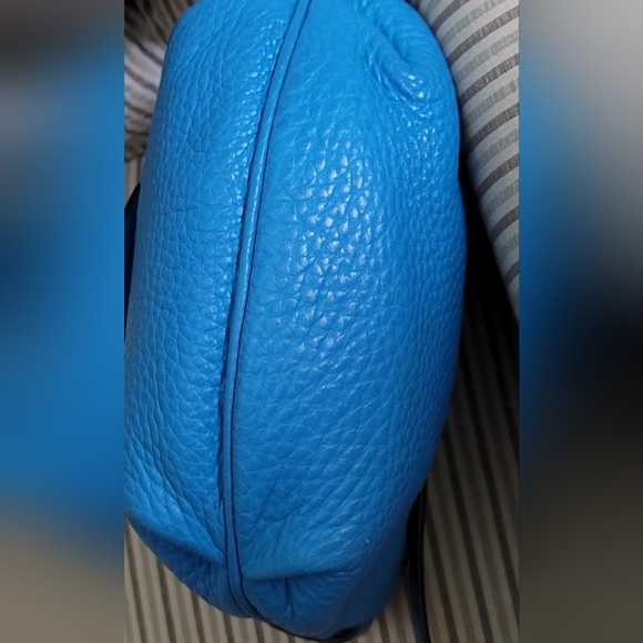 Marc by Marc Jacobs Vibrant Aquamarine Half Pipe Annabel Crossbody Shoulder Bag - Picture 10 of 16